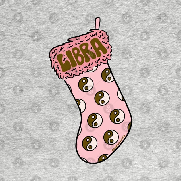 Libra Stocking by Doodle by Meg